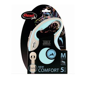 Laisse pour Chien Flexi New Comfort M Bleu (5 m)