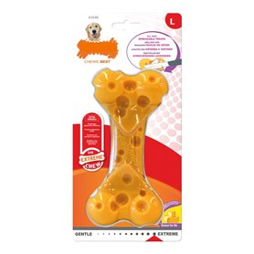 Jouet pour chien Nylabone Dura Chew Fromage Taille L Nylon