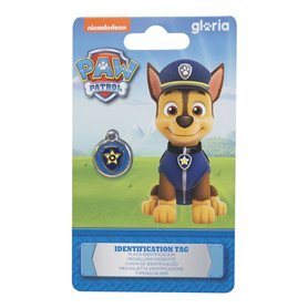 Plaque d'identification pour collier The Paw Patrol Chase Taille S