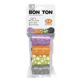 Sacs d'hygiène United Pets Bon Ton Regular Chien Assortiment de couleu