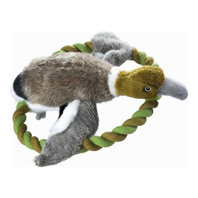 Jouet pour chien en peluche Hunter Wildlife Train Avec corde Canard (2