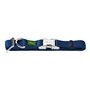 Collier pour Chien Hunter Alu-Strong Taille L Bleu foncé (45-65 cm)
