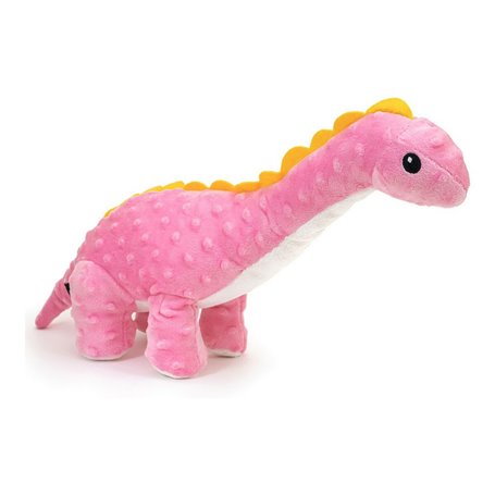 Jouet pour chien en peluche Gloria Orhy 10 x 45 x 20 cm Rose Dinosaure