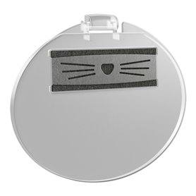 Porte d'accès Rotho My Pet Bella Bac à litière pour chats Transparent