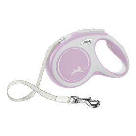 Laisse pour Chien Flexi NEW COMFORT Rose Taille M