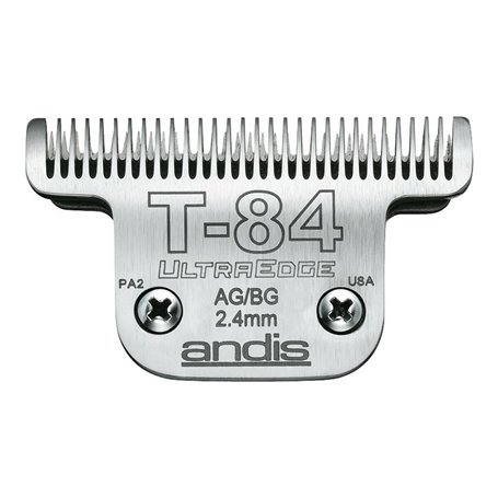 Lames Andis T84 Acier Acier au carbone (2,4 mm)