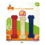 Jouet pour chien Nylabone Value Pack Bacon Taille S Poulet Thermoplast