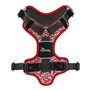 Harnais pour Chien Hunter Divo Rouge Gris Réfléchissant Taille XS (34-