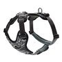 Harnais pour Chien Hunter Divo Réfléchissant Noir/Gris Taille S/M (52-