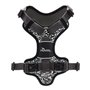 Harnais pour Chien Hunter Divo Réfléchissant Noir/Gris Taille S/M (52-