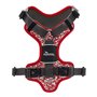 Harnais pour Chien Hunter Divo Rouge Gris Réfléchissant Taille S (45-5