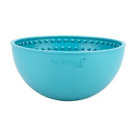 Mangeoire pour chiens Lickimat Wobble Turquoise Caoutchouc