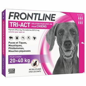 Pipette pour chien Frontline Tri-Act 20-40 Kg