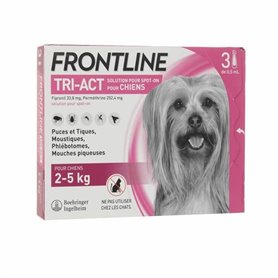 Pipette pour chien Frontline Tri-Act 2-5 Kg