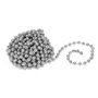 Boules de Noël 7,5 m Chaîne Décorative Argenté