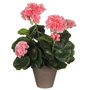 Plante décorative Mica Decorations PVC Géranium (11,5 x 33 cm)