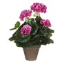 Plante décorative Mica Decorations PVC Géranium (11,5 x 33 cm)