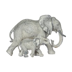 Figurine Décorative Atmosphera 15,5 x 22,5 x 12 cm Résine Eléphant Mul