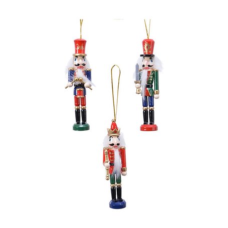 Casse-Noisette Decoris Multicouleur Bois Métal 4 X 3 X 12,5 CM