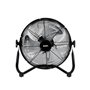 Ventilateur de Sol EDM industriel Noir 45 W Ø 30 x 41 cm