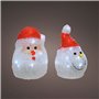 Figurine Décorative Lumineo 491239 LED Intérieur Santa Claus 10,5 x 10