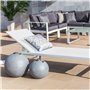 Torche de Jardin Kiel Gris 20 x 20 x 24 cm