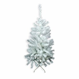 Sapin de Noël Blanc Multicouleur PVC Métal Polyéthylène 80 x 80 x 150 