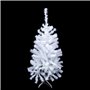 Sapin de Noël Blanc Multicouleur PVC Métal Polyéthylène 80 x 80 x 150 