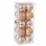 Boules de Noël Cuivre Plastique 6 x 6 x 6 cm (20 Unités)