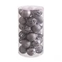 Boules de Noël Argenté Plastique 5 x 5 x 5 cm (30 Unités)