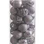 Boules de Noël Argenté Plastique 5 x 5 x 5 cm (30 Unités)