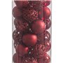 Boules de Noël Rouge Plastique 5 x 5 x 5 cm (30 Unités)