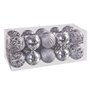 Boules de Noël Argenté Plastique 5 x 5 x 5 cm (20 Unités)