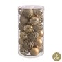 Boules de Noël Doré Plastique 5 x 5 x 5 cm (30 Unités)