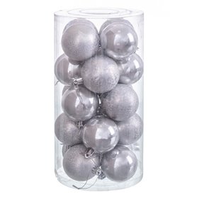 Boules de Noël Cuivre Plastique 6 x 6 x 6 cm (20 Unités)