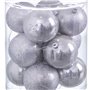 Boules de Noël Multicouleur Cuivre Plastique 8 x 8 x 8 cm (12 Unités)