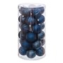 Boules de Noël Bleu Plastique 6 x 6 x 6 cm (30 Unités)