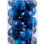 Boules de Noël Bleu Plastique 6 x 6 x 6 cm (20 Unités)