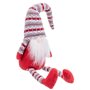 Décorations de Noël Rouge Multicouleur Sable Tissu 60 cm