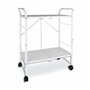 Chariot de service Blanc Pliable 68,3 x 35,5 cm