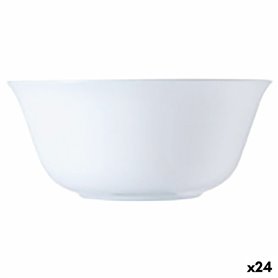 Bol Luminarc Carine Blanc verre (12 cm) (24 Unités)