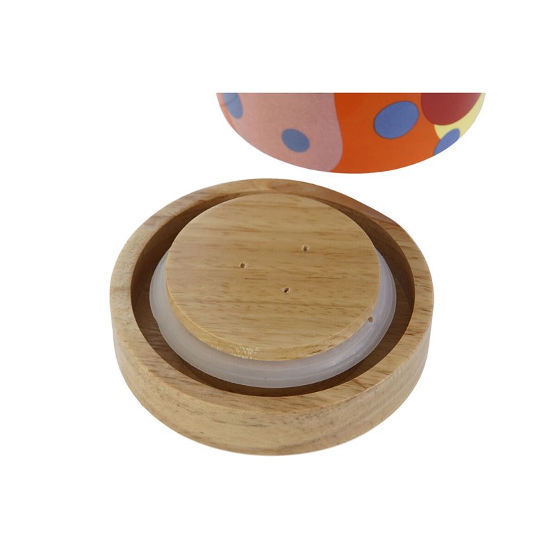 Image secondaire de Boîte DKD Home Decor Multicouleur Naturel Bambou Dolomite 1 L 10 x 10 x 16 cm (3 Unités)