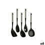 Ensemble d'ustensiles de cuisine Noir Plastique 8,5 x 35 x 20,5 cm (6 