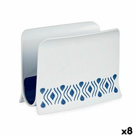 Porte-serviettes Stefanplast Tosca Bleu Plastique 8,8 x 11 x 15 cm (8 