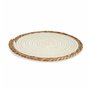 Dessous de plat Naturel Blanc 30 x 1 x 30 cm (48 Unités)