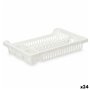 Égouttoir pour Évier Blanc Plastique 42,5 x 7 x 29,5 cm (24 Unités)