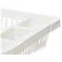 Égouttoir pour Évier Blanc Plastique 42,5 x 7 x 29,5 cm (24 Unités)