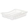 Égouttoir pour Évier Blanc Plastique 45,5 x 8 x 36,5 cm (12 Unités)