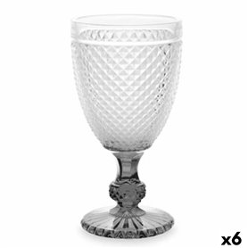 Verre Diamant Transparent Anthracite verre 256 ml (6 Unités)