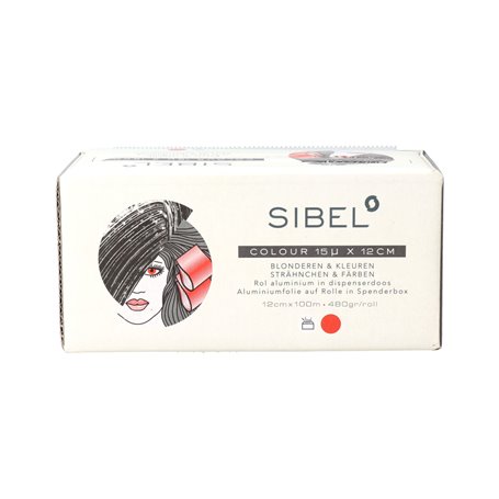 Feuille daluminium Sinelco Sibel High Coiffure et esthétique 15 x 12 x